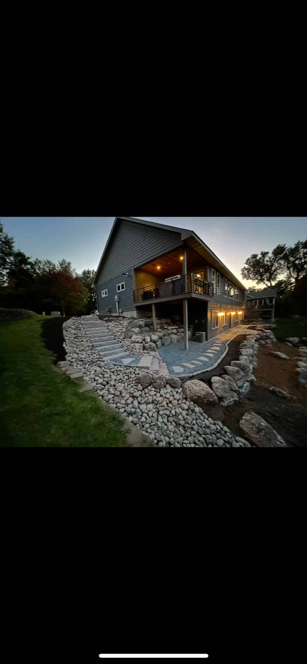 Decorative Rock Installation image